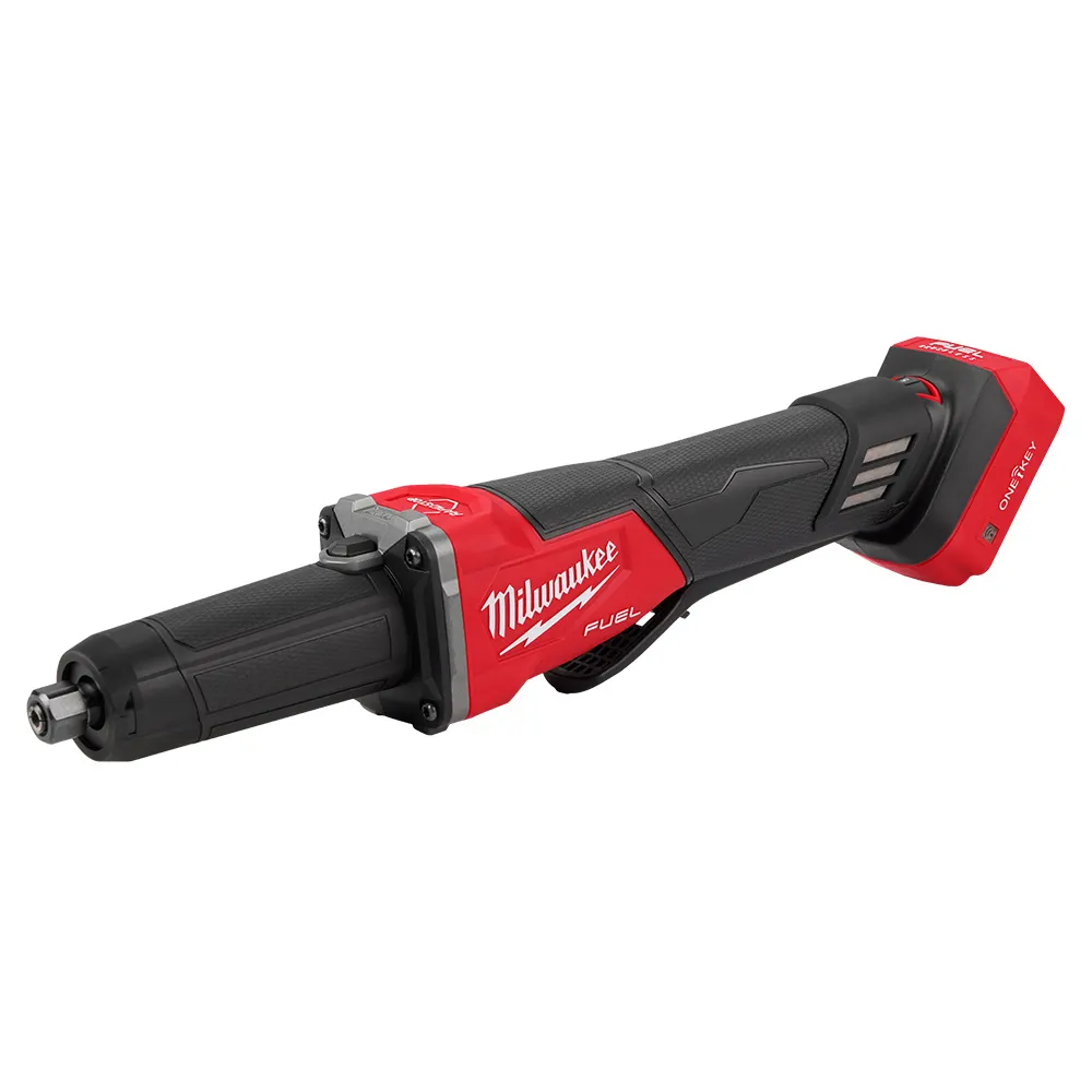 MILWAUKEE 18V FUEL 1/4inch Braking Die Grinder w/ Deadman Paddle Switch Skin M18FDGROVPDB0