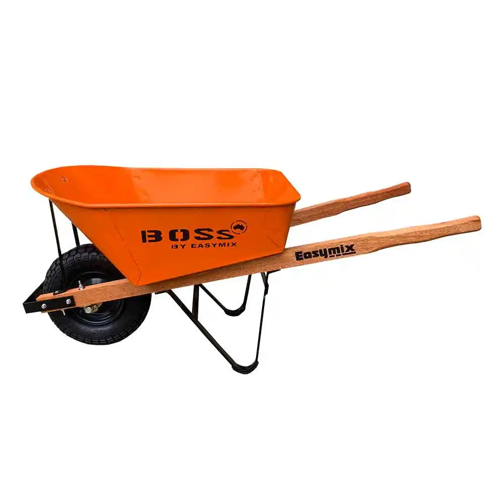 EASYMIX 100L Steel Tray Wheelbarrow W1000-HBHNGS