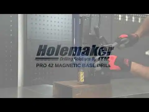 HOLEMAKER PRO42 42 X 52mm Magnetic Base Drill HMPRO42K1