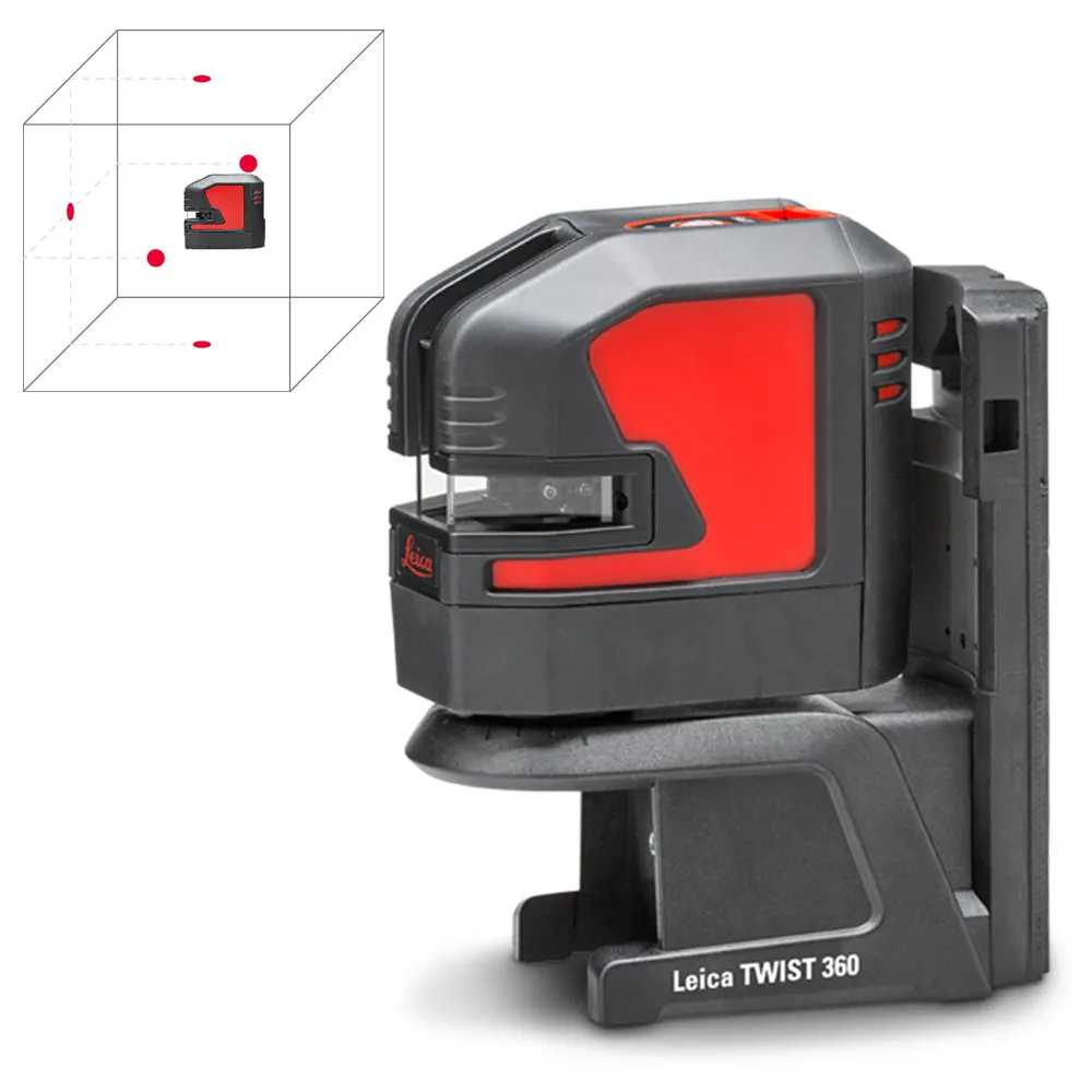 LEICA Red Beam Cross Line and Point Laser LG864431