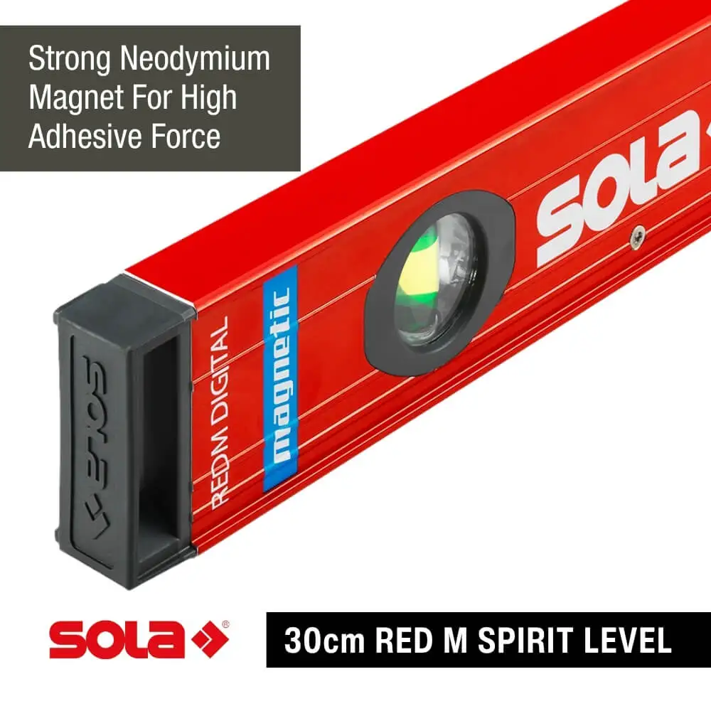 SOLA Redm 30cm Magnetic Digital Level 1735301