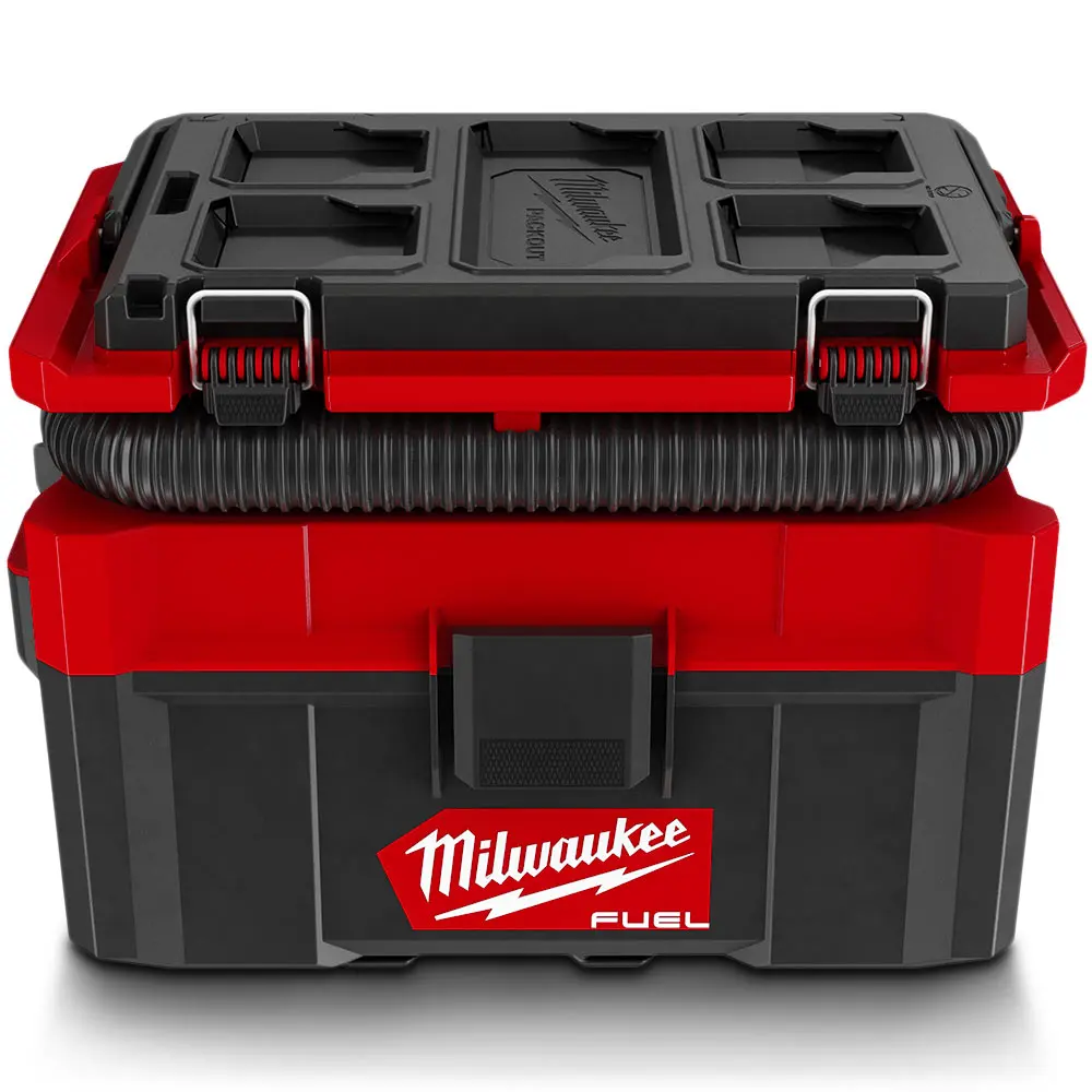 MILWAUKEE 18V FUEL PACKOUT Brushless 9.4L Wet/Dry Vacuum Skin M18FPOVCL-0