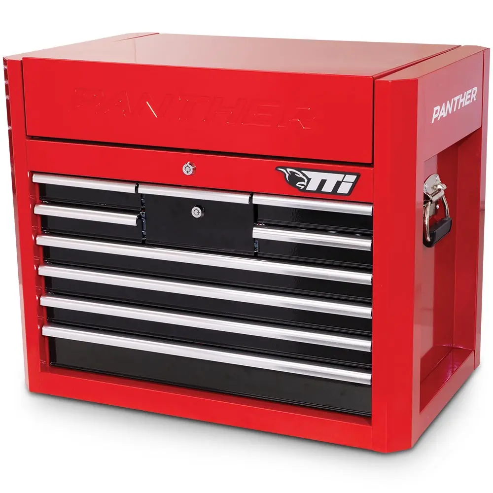 TTI 26inch 9 Drawer Deep Tool Chest - Red/Black TCH26D09