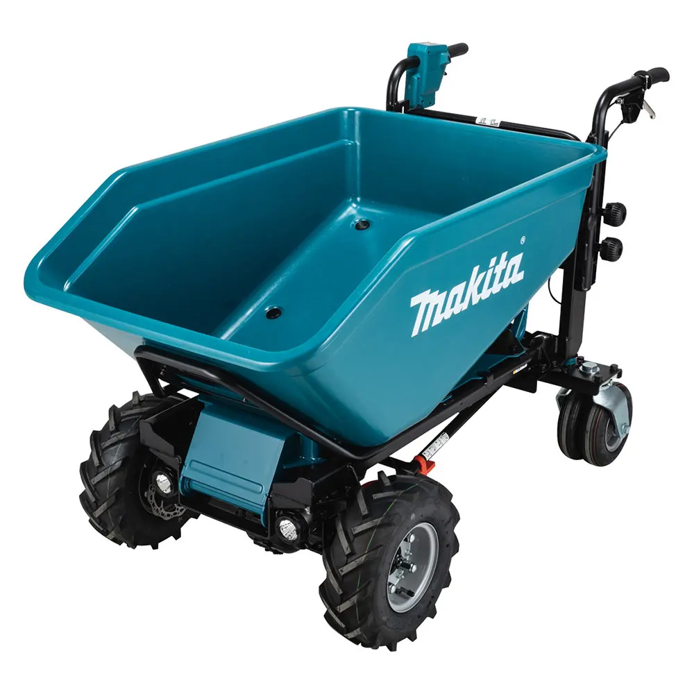 MAKITA 18Vx2 Brushless Wheelbarrow w/ Manual Dump & Bucket Skin DCU603Z