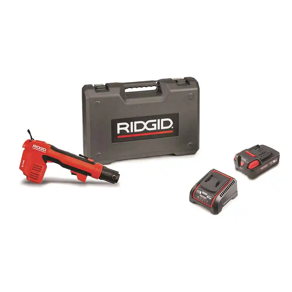 RIDGID 18V Brushless 2 x 2.5Ah Press Tool Kit w/ Case 77638