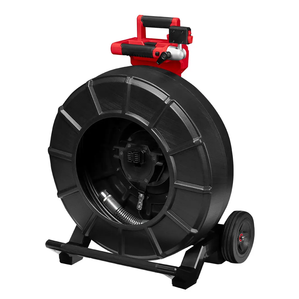 MILWAUKEE 18V 60m (200') Stiff Pipeline Inspection Reel Skin M18SIC60120