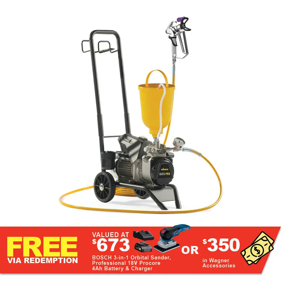 WAGNER 1300W 5L SF23 Pro Sprayer 2395486H5