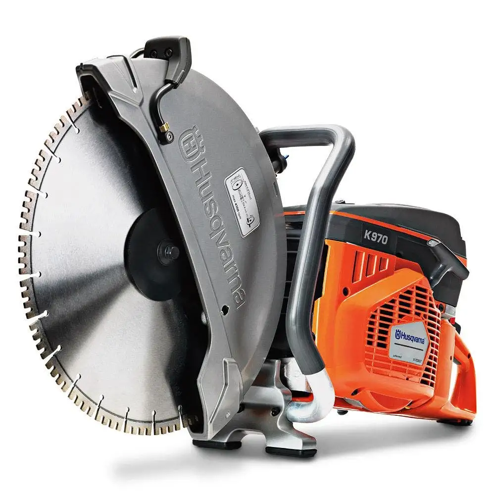 HUSQVARNA 400mm Demolition Saw K970 with 400mm VARI-CUT S50 Blade Kit