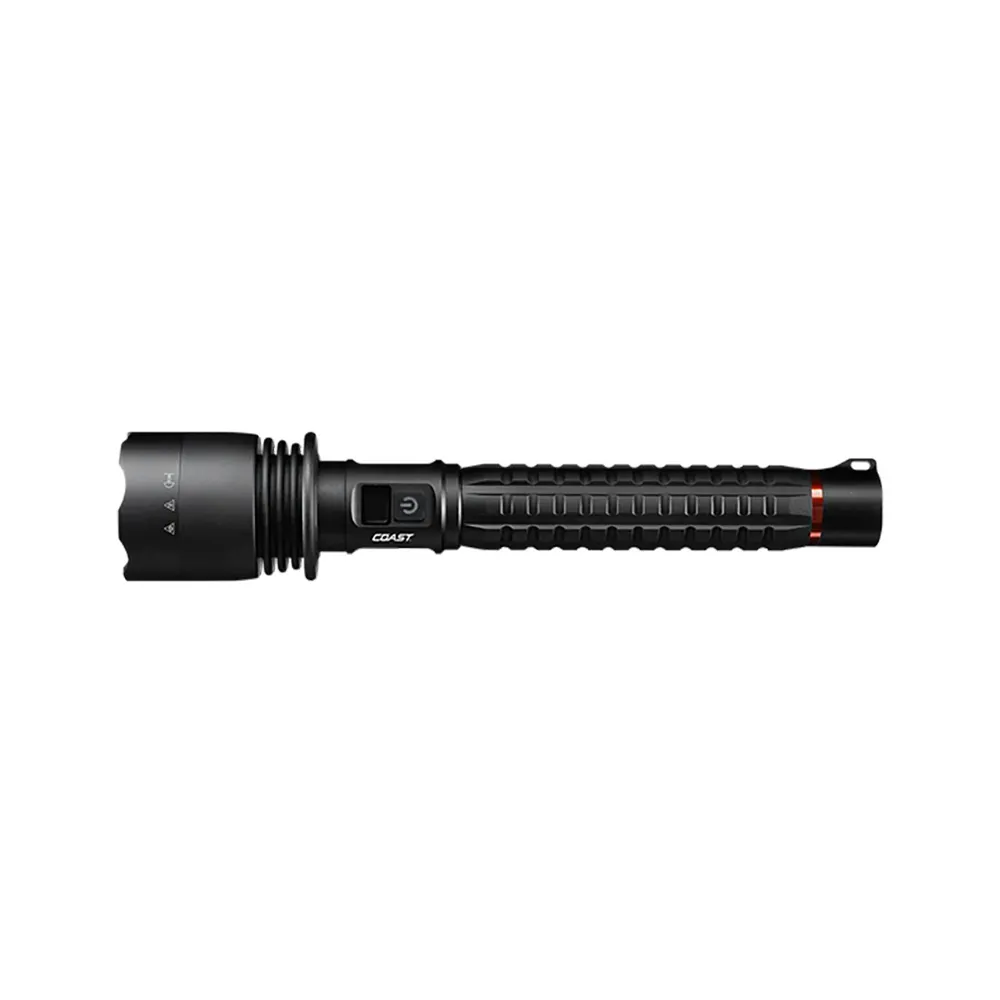 COAST 8000 Lum Pure Beam Focus Oled Display Rechargeable Torch COAXP40R