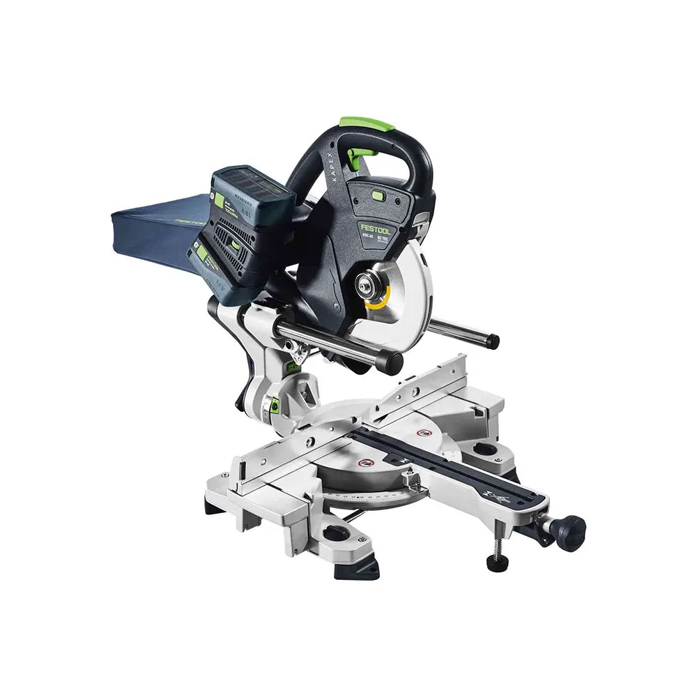 FESTOOL 18V 2 X 5ah 216mm KSC60 Kapex Energy Mitre Saw 578250