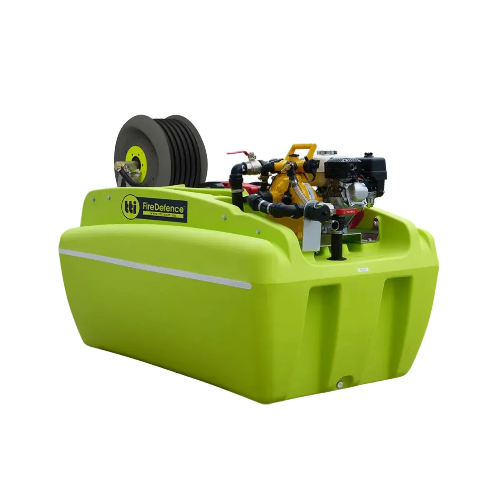 TRANS TANK INTERNATIONAL 800L FireDefence Portable Fire Fighting Unit SFD0800LZ I-06815