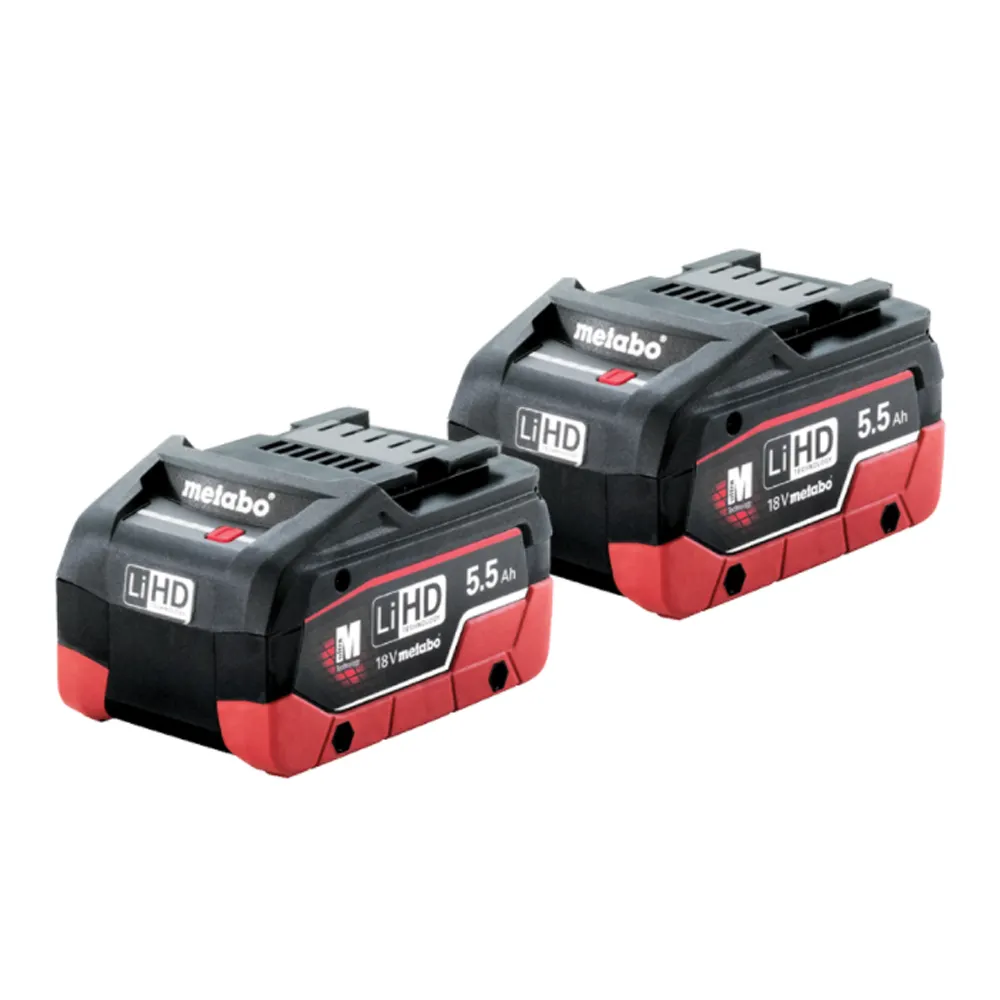METABO 18V 5.5Ah Twin Pack Battery AU32102550