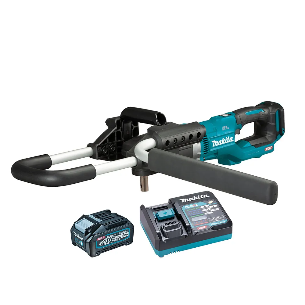 MAKITA 40V Max XGT Brushless 1 x 4.0Ah Earth Auger Kit DG002GM101