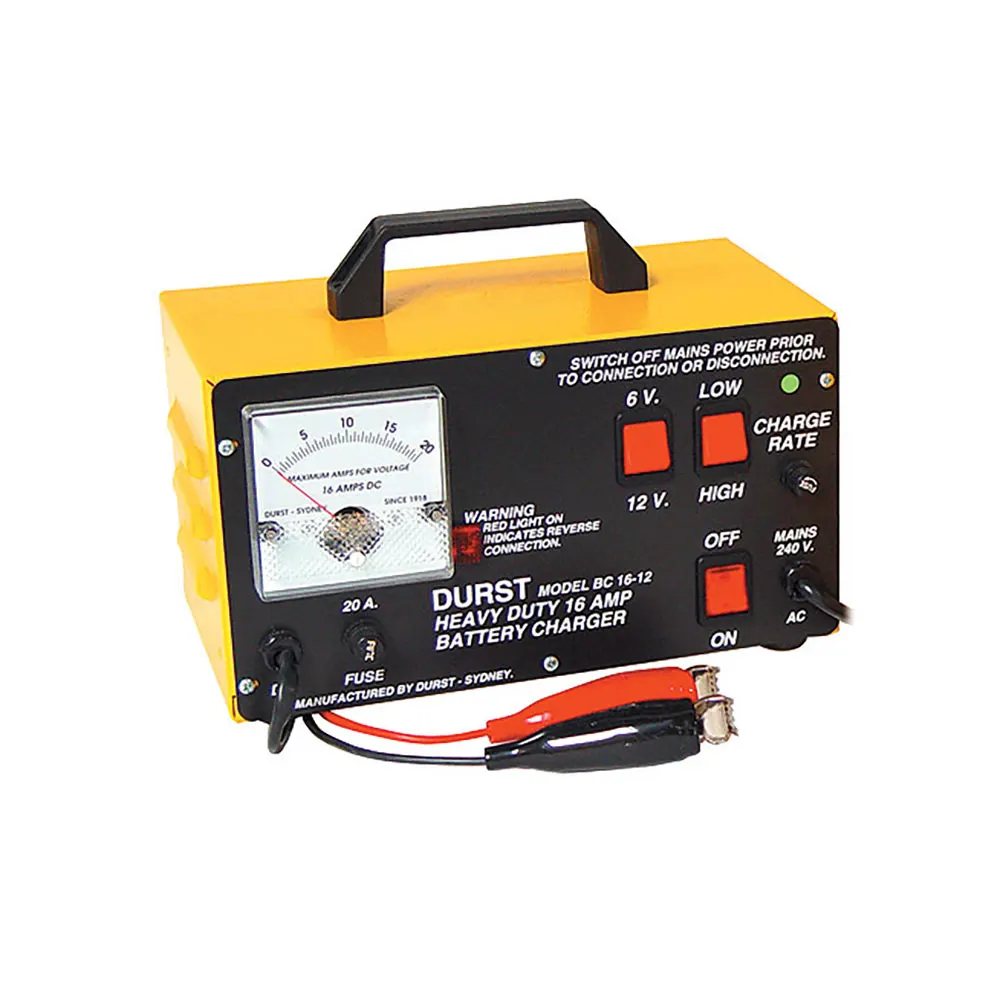 DURST 16Amp 6/12V Battery Charger BC-1612