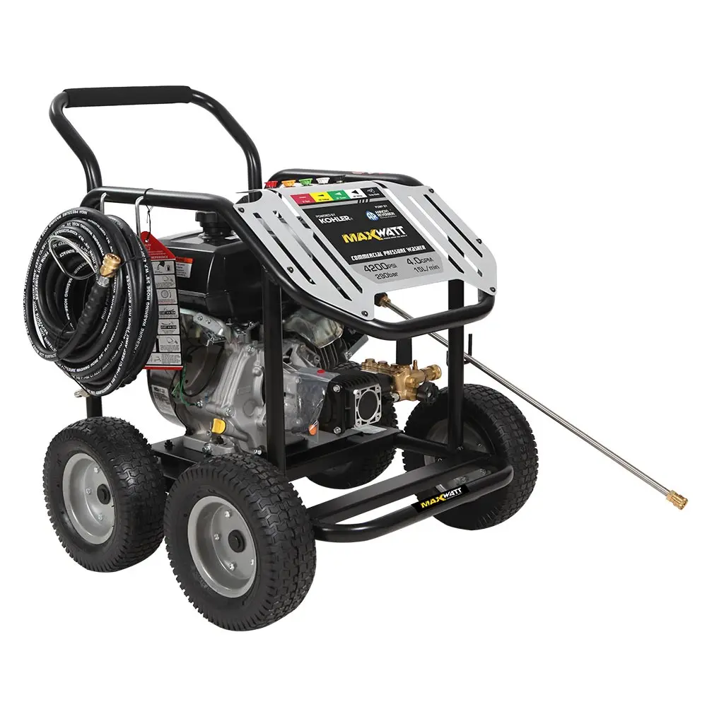 MAXWATT 4200PSI Petrol High Pressure Washer Powered by Kohler MXPW4200