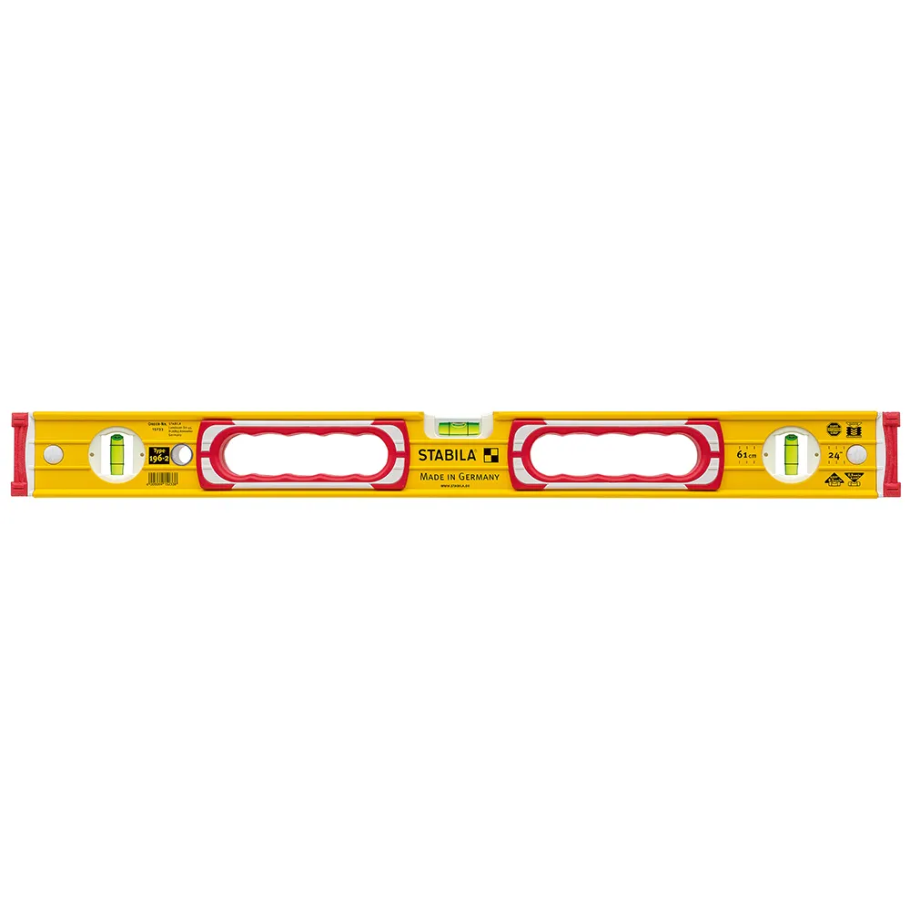 STABILA 2000mm 3 Vial Box Spirit Level 196-2/200