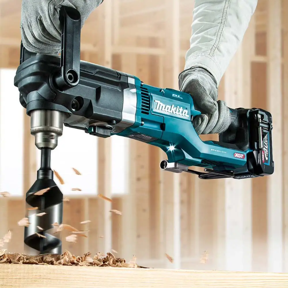 MAKITA 40V Max XGT Brushless Right Angle Drill Skin DA001GZ
