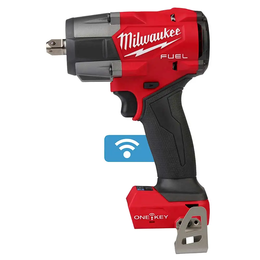 MILWAUKEE 18V ONE-KEY 1/2inch Detent Pin Mid-Torque Impact Wrench Skin M18ONEFMTIW2PC120