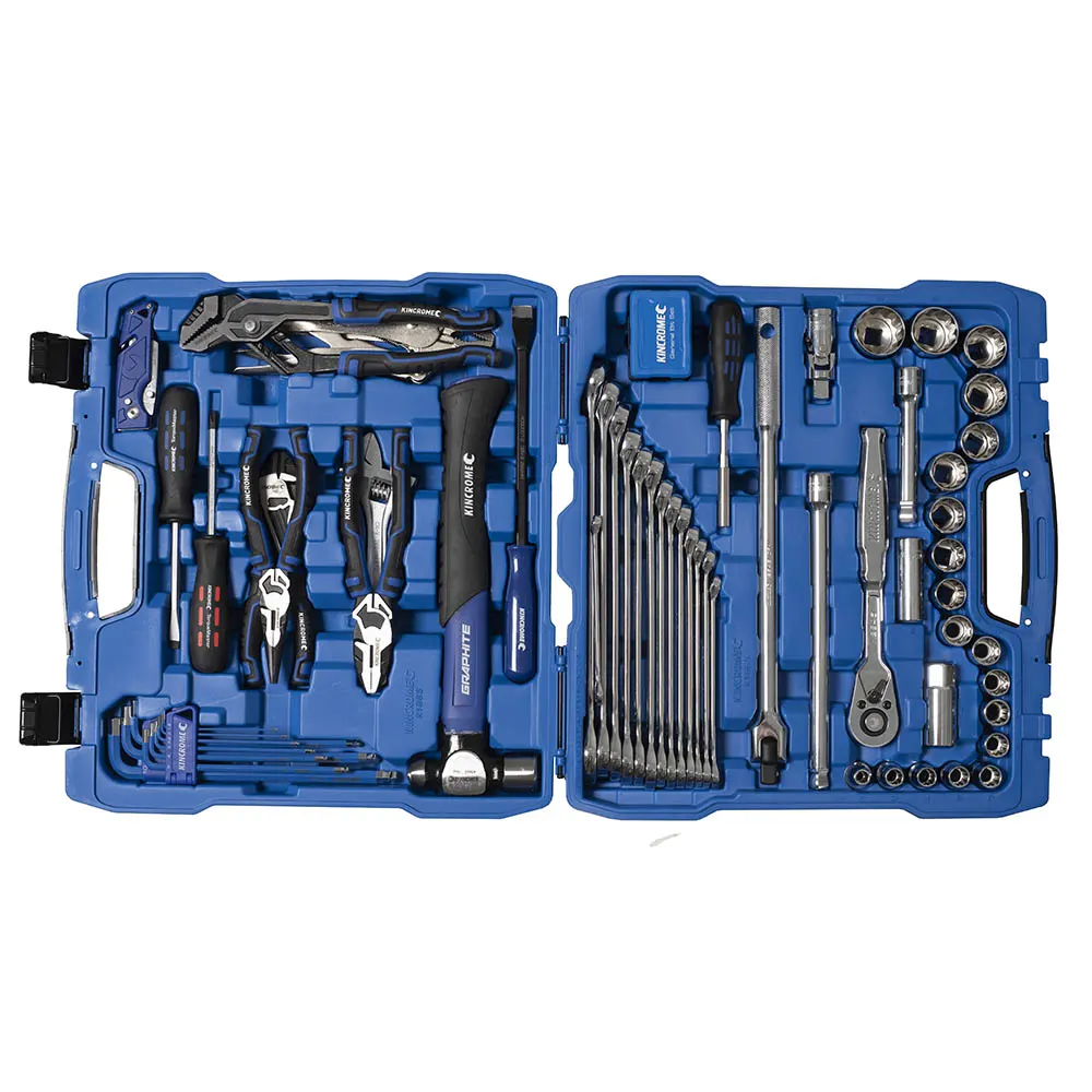 KINCROME 1/2 Inch Portable Workshop Toolkit - 94 Piece K1865