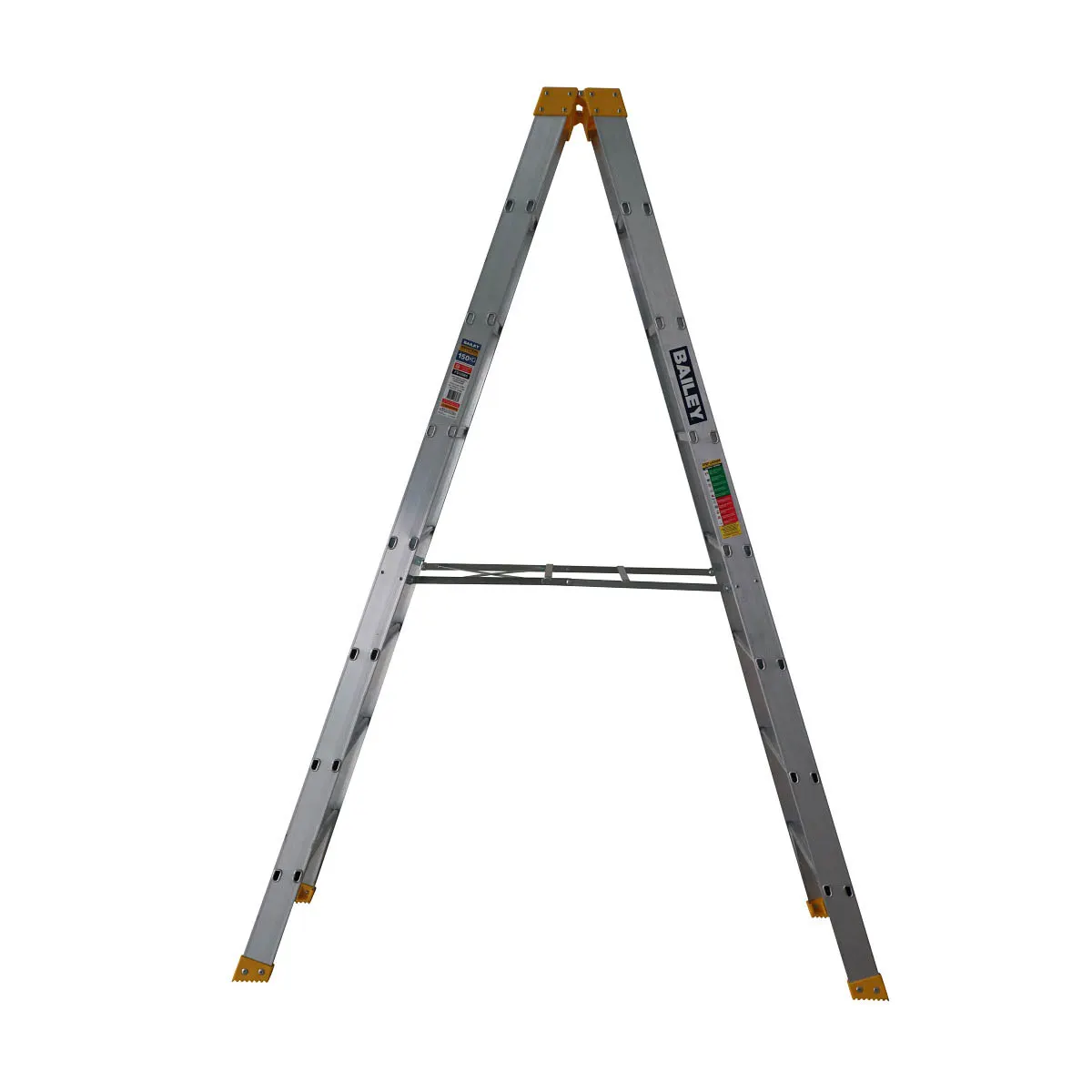 BAILEY Pro Aluminum Double Sided Ladder 8 FS13965