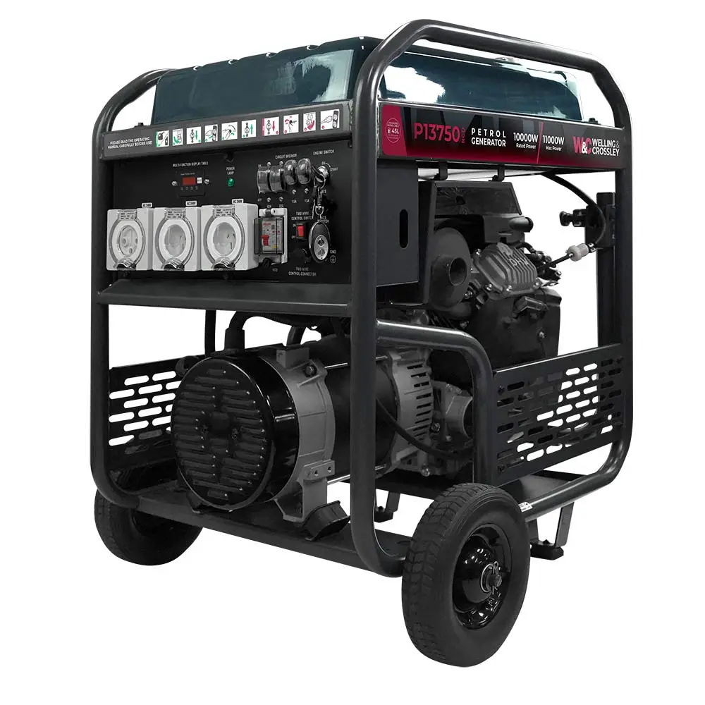 WELLING & CROSSLEY 13.75kva 11000w E-Start & RCD Generator Inverter WC-P13750RCD