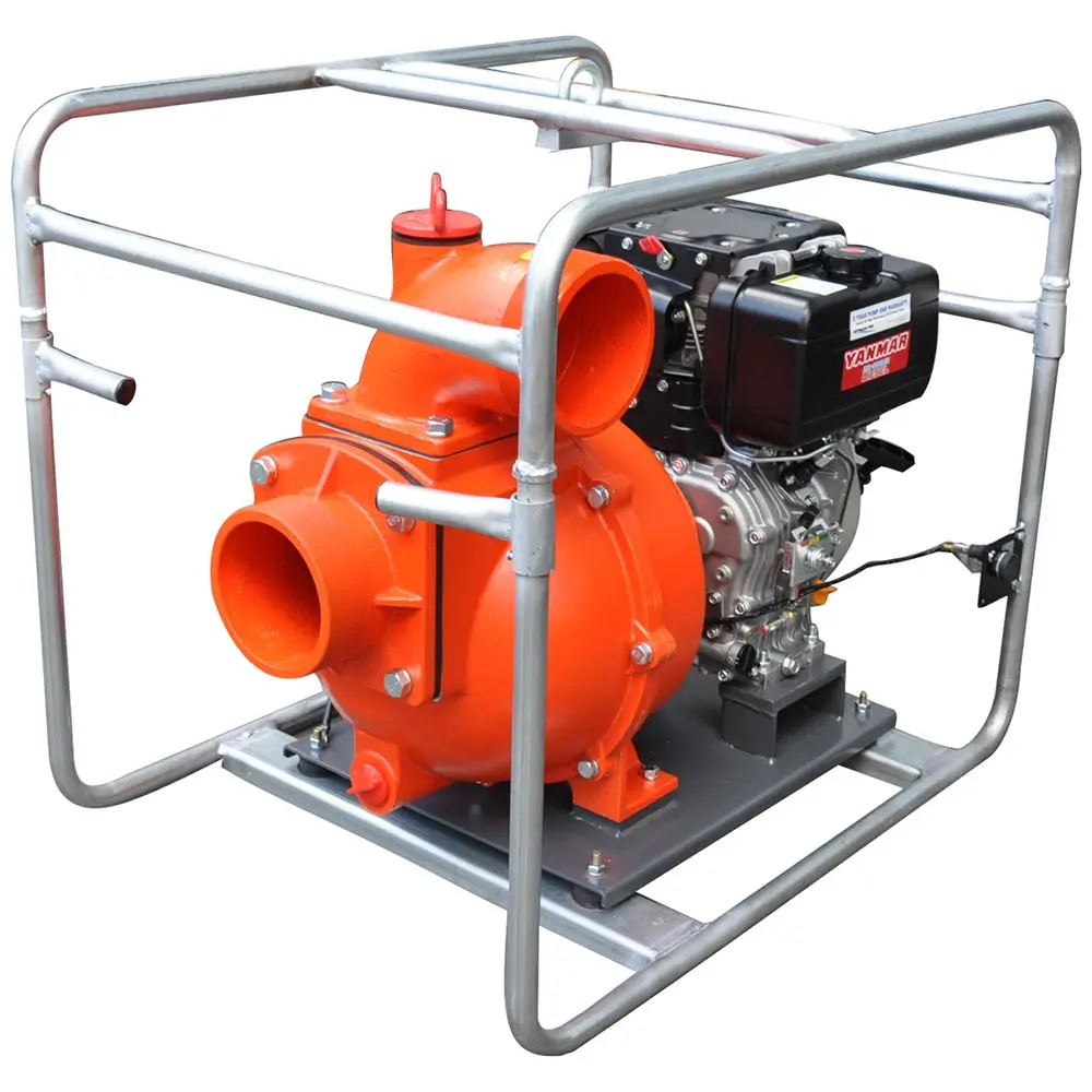 AUSSIE PUMPS 6inch Yanmar Diesel Powered Transfer Pump QP602L100E