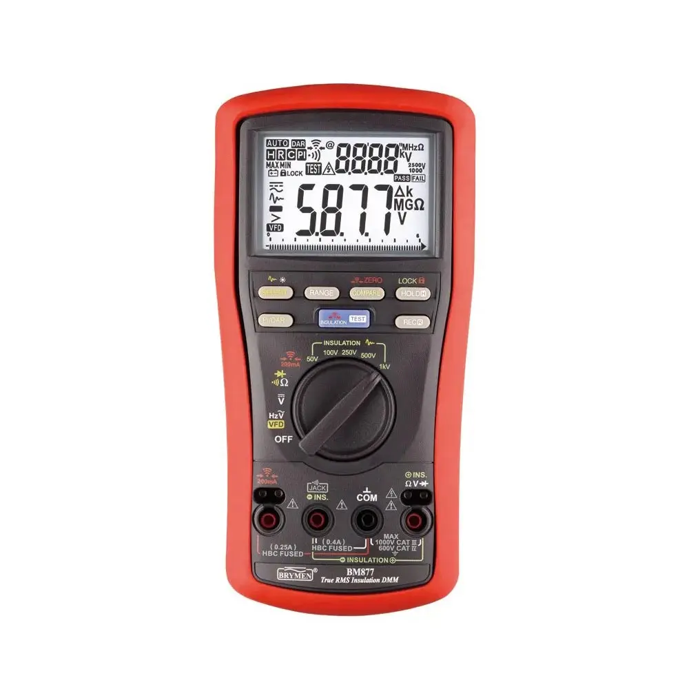 CABAC Digital Multimeter & Insulation Tester BM877