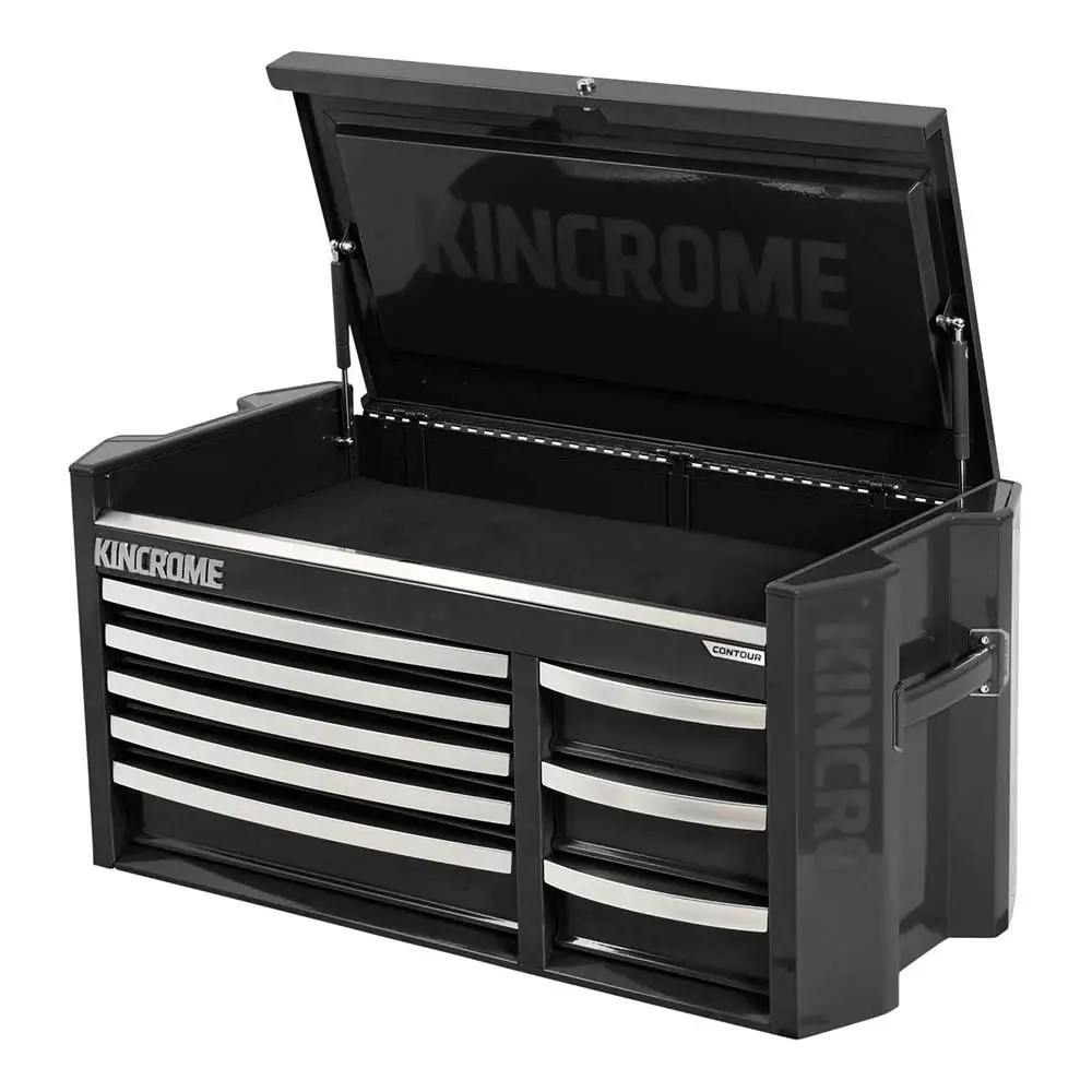 KINCROME 42" 8 Drawer Contour Tool Chest Black K74218B