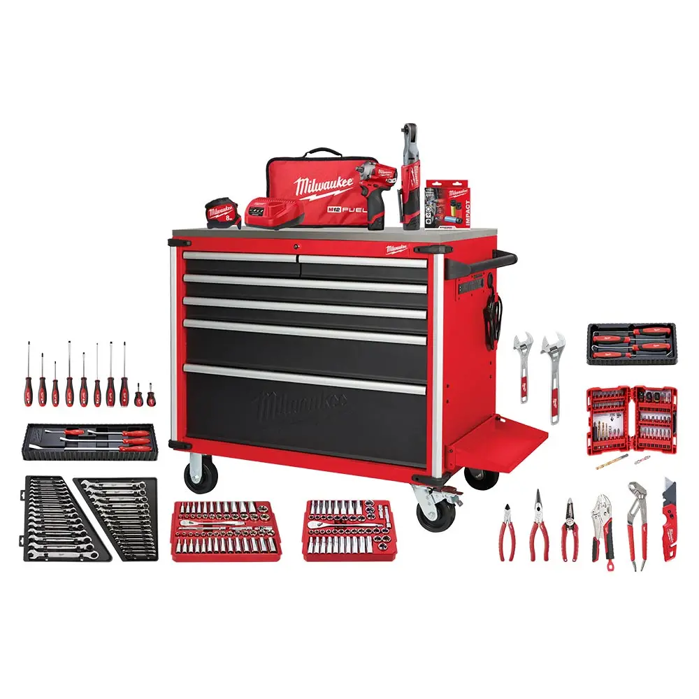 MILWAUKEE 40" 218 Piece Automotive Starter Toolkit MTK218A1S