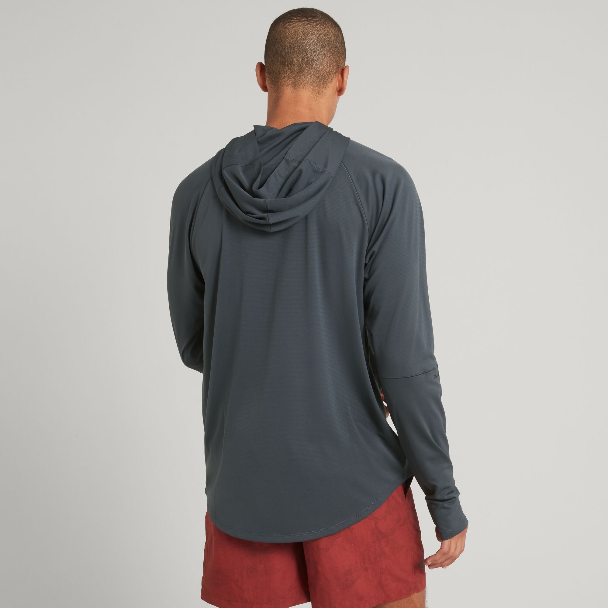 SUN-Stopper Men's Hooded Long Sleeve Top
