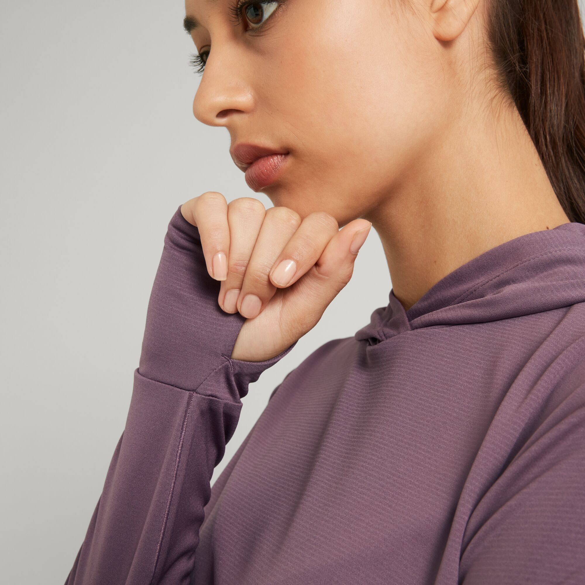 SUN-Stopper Women's Hooded Long Sleeve Top