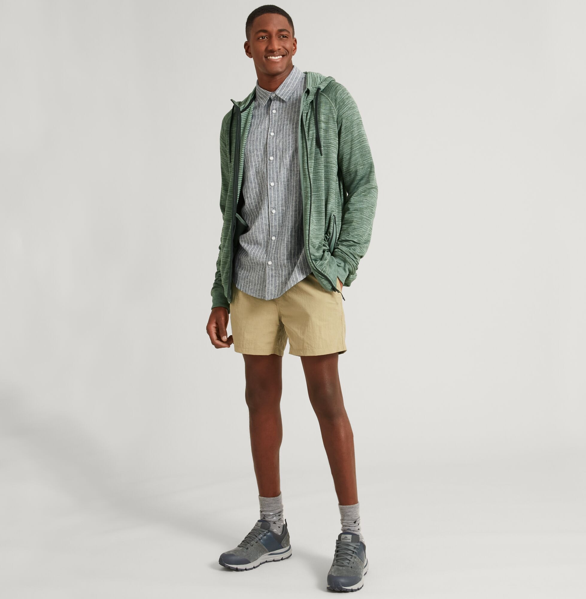 Acota Men's Hooded Fleece Jacket