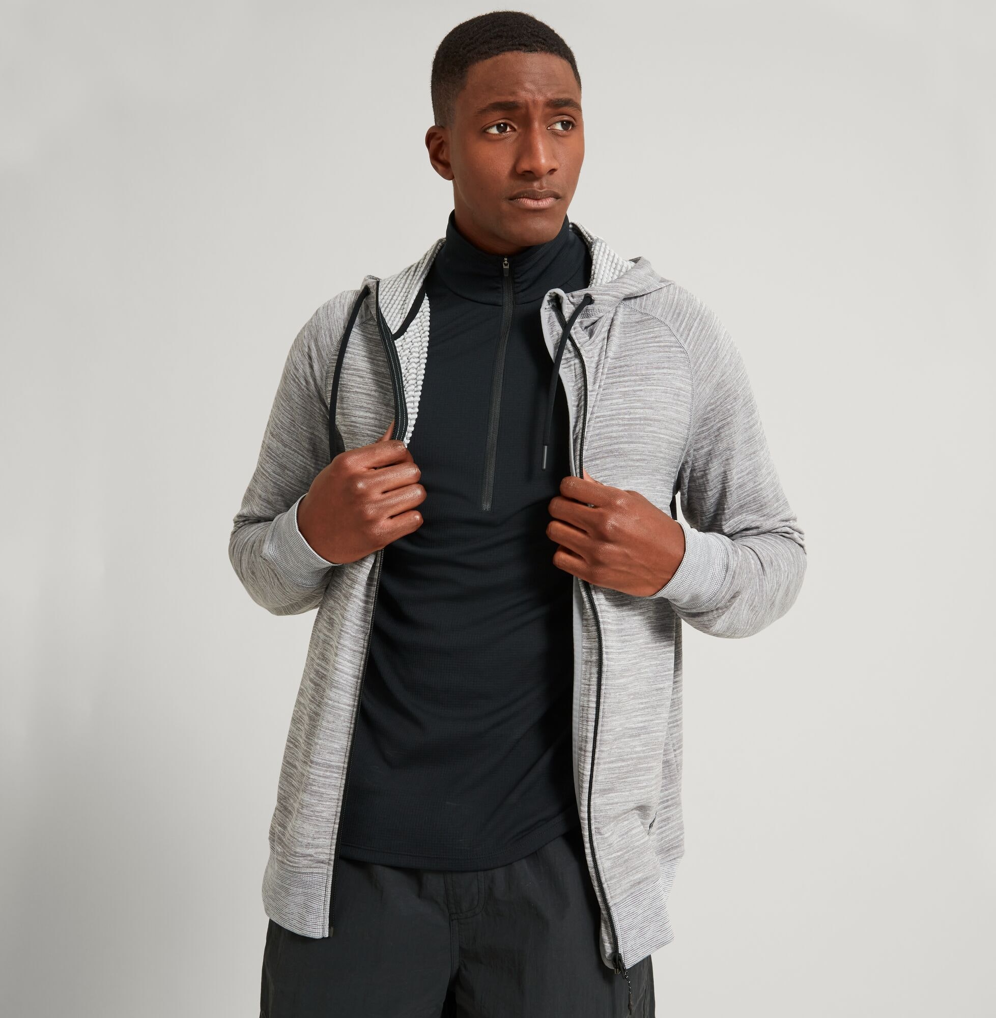 Acota Men's Hooded Fleece Jacket