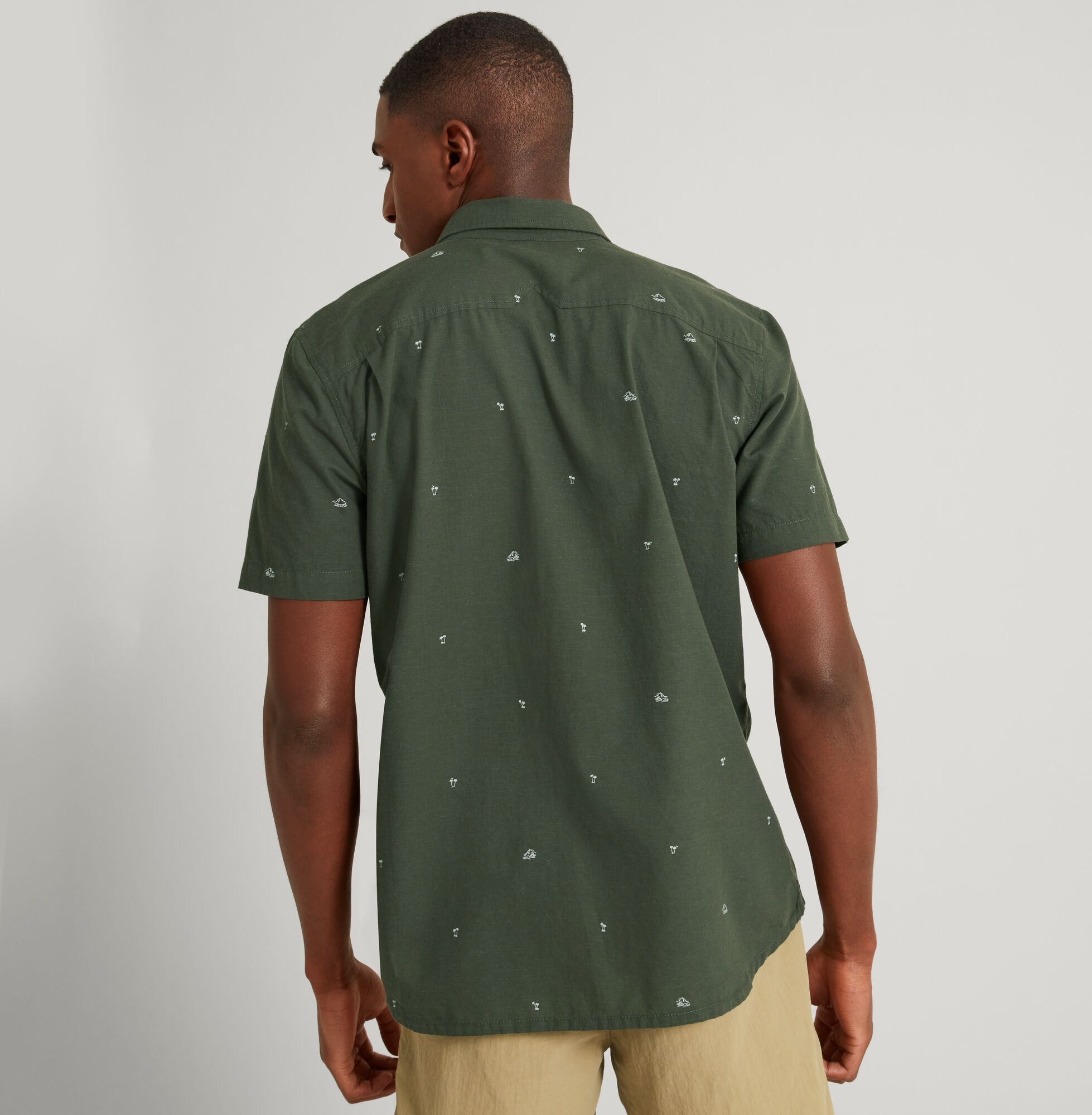 Cardeto Men's Short Sleeve Shirt