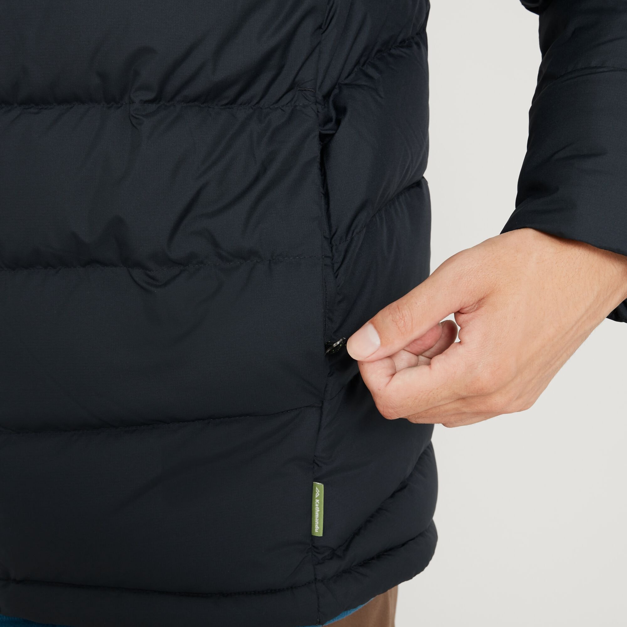 Epiq Men's 600 Fill Hooded Down Jacket