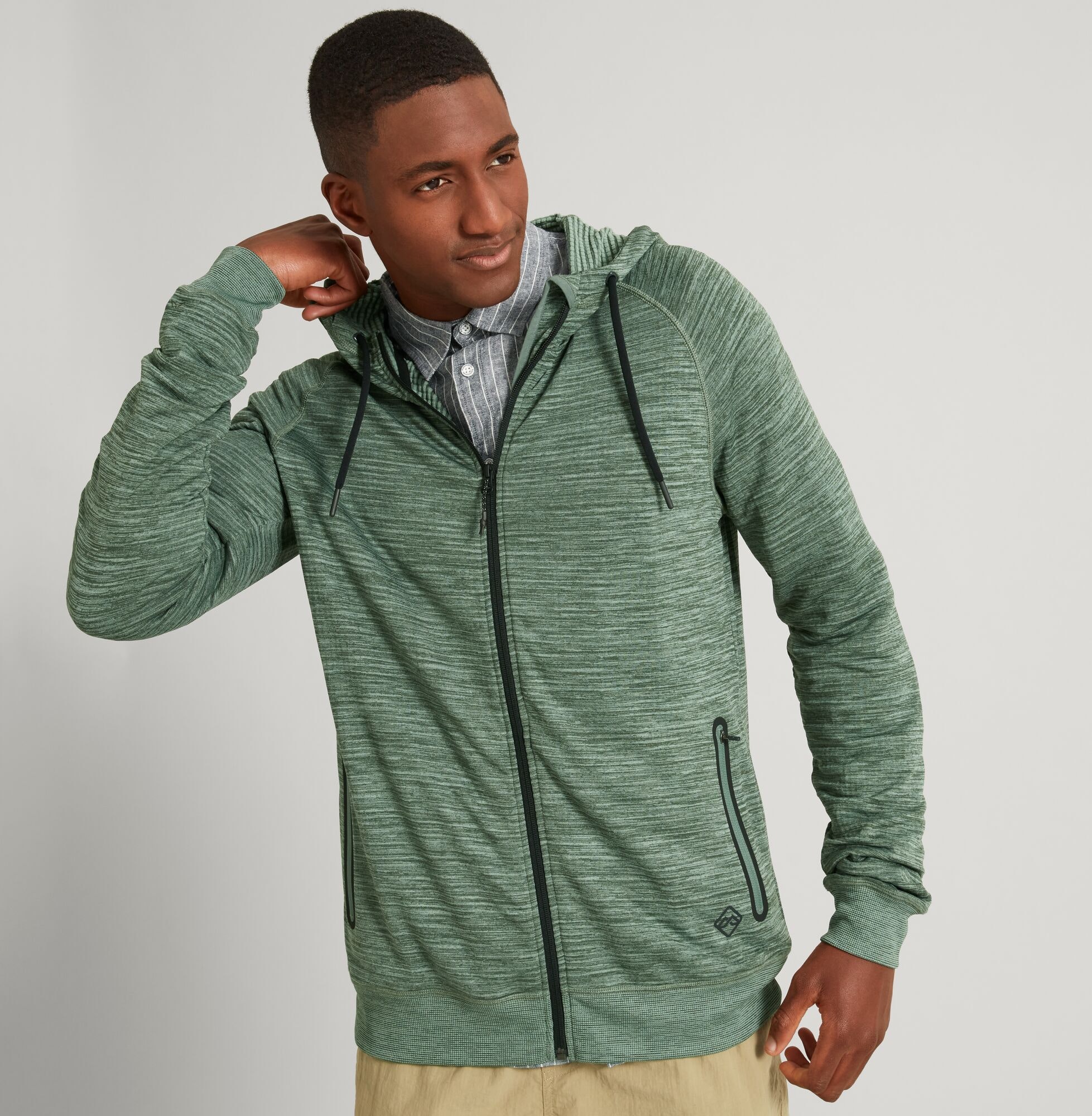 Acota Men's Hooded Fleece Jacket