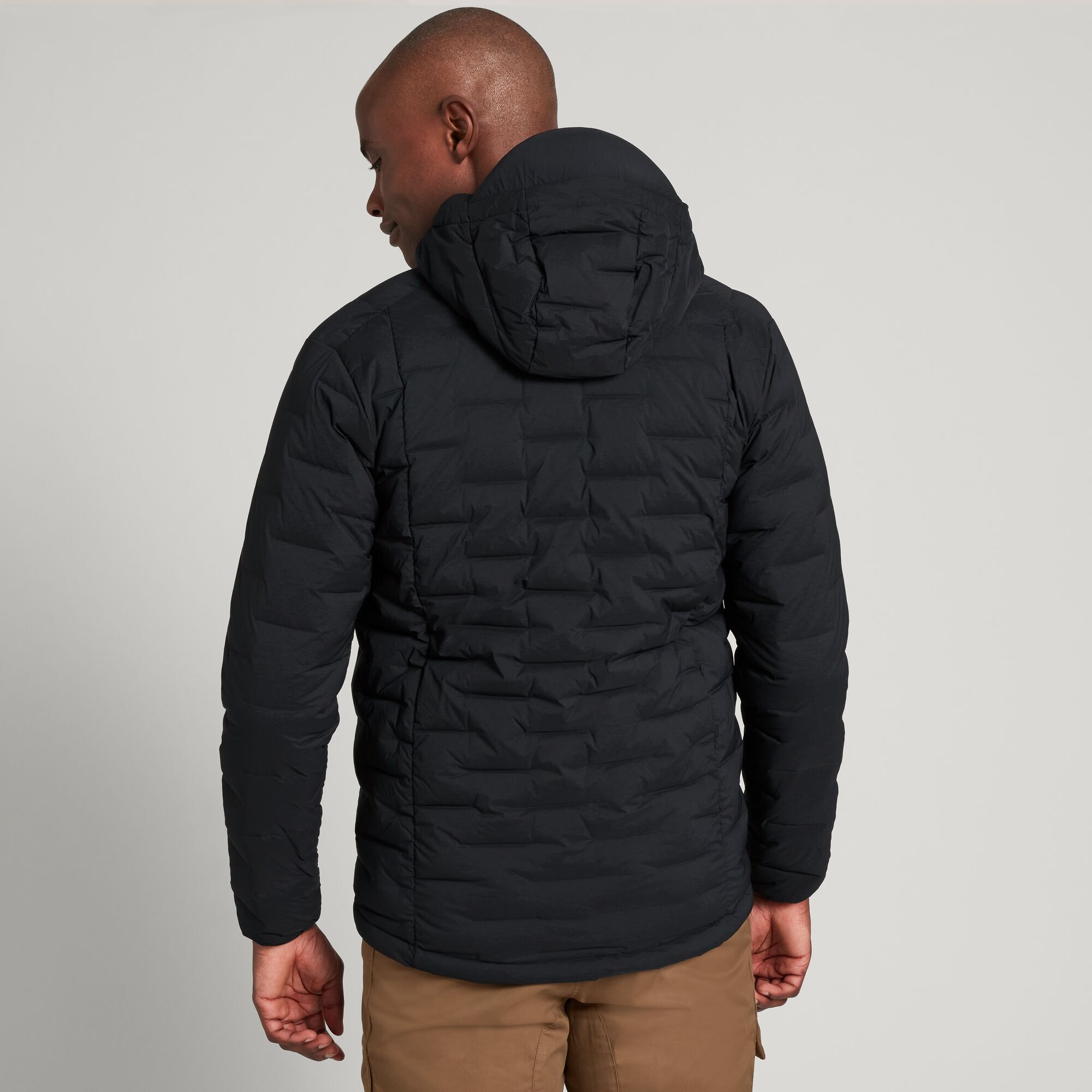 Federate Men's Stretch Down Hooded Jacket