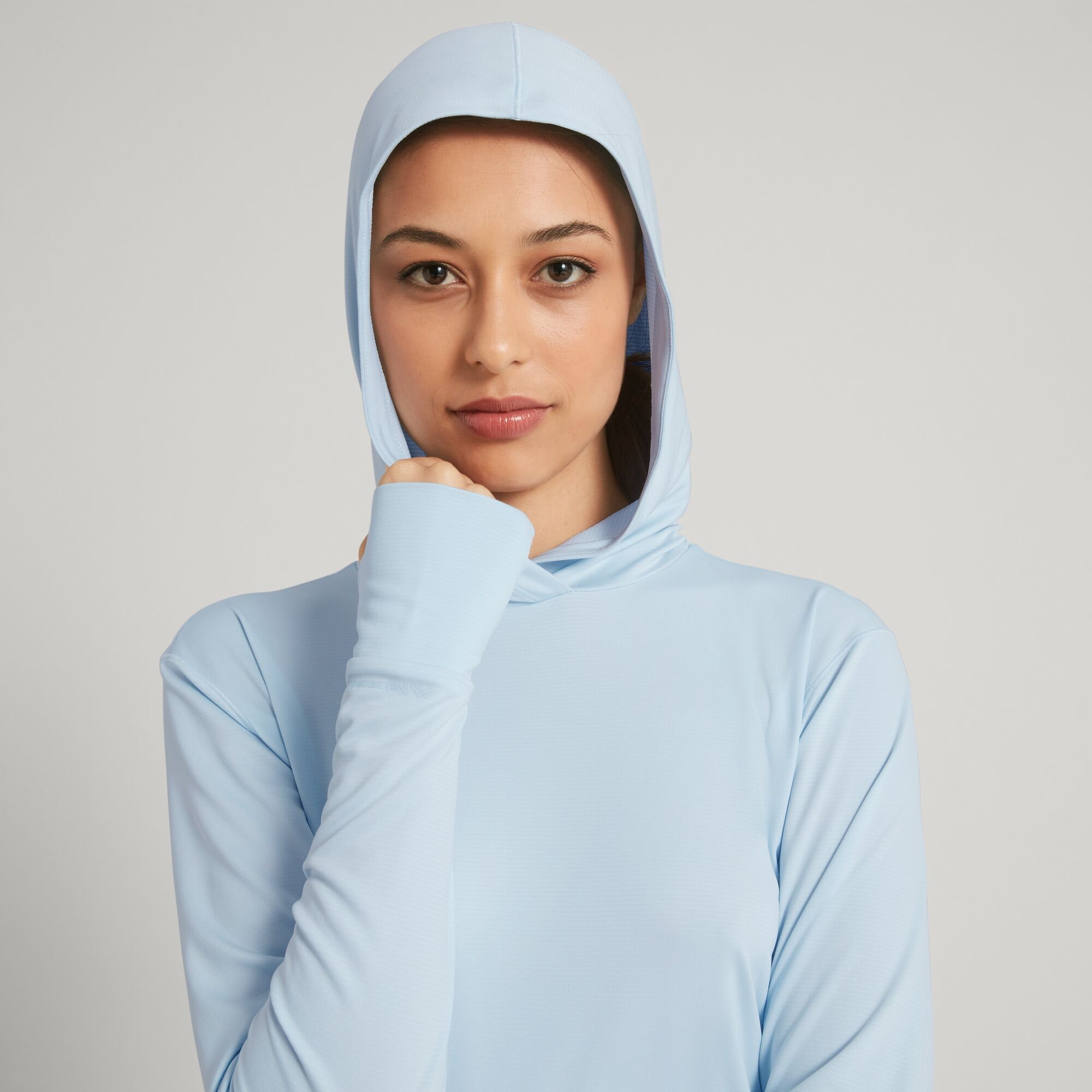 SUN-Stopper Women's Hooded Long Sleeve Top