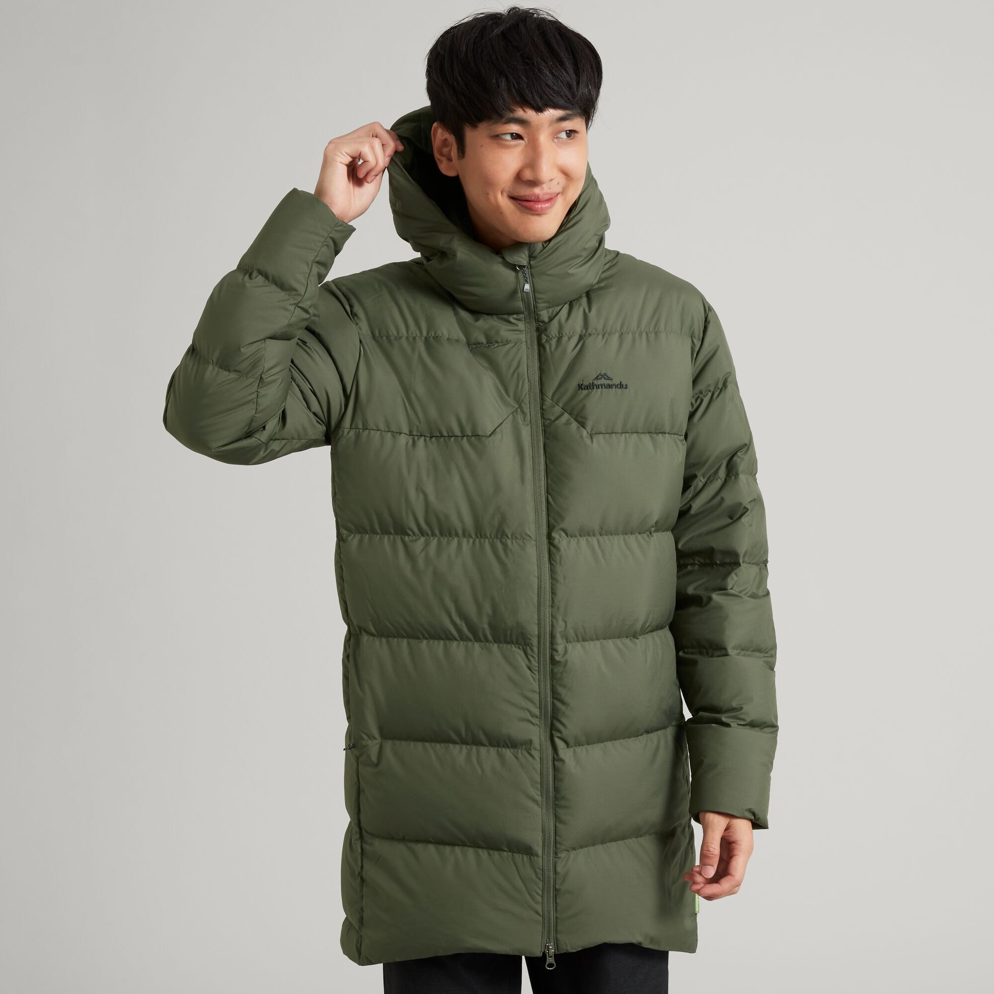 Epiq Men's Longline Down Coat