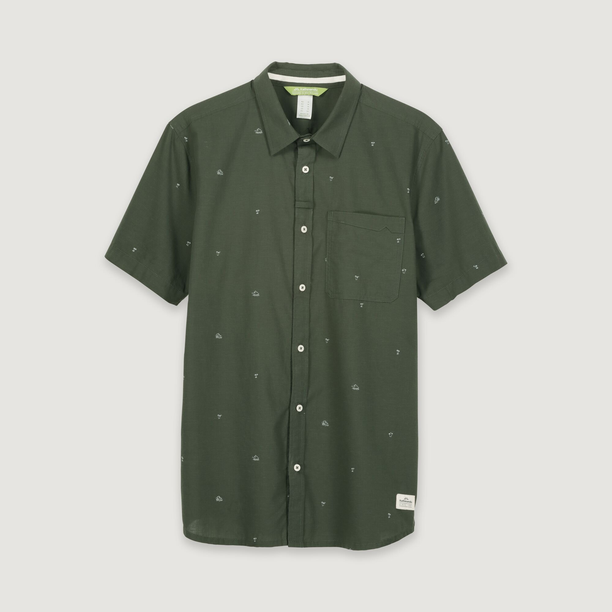 Cardeto Men's Short Sleeve Shirt
