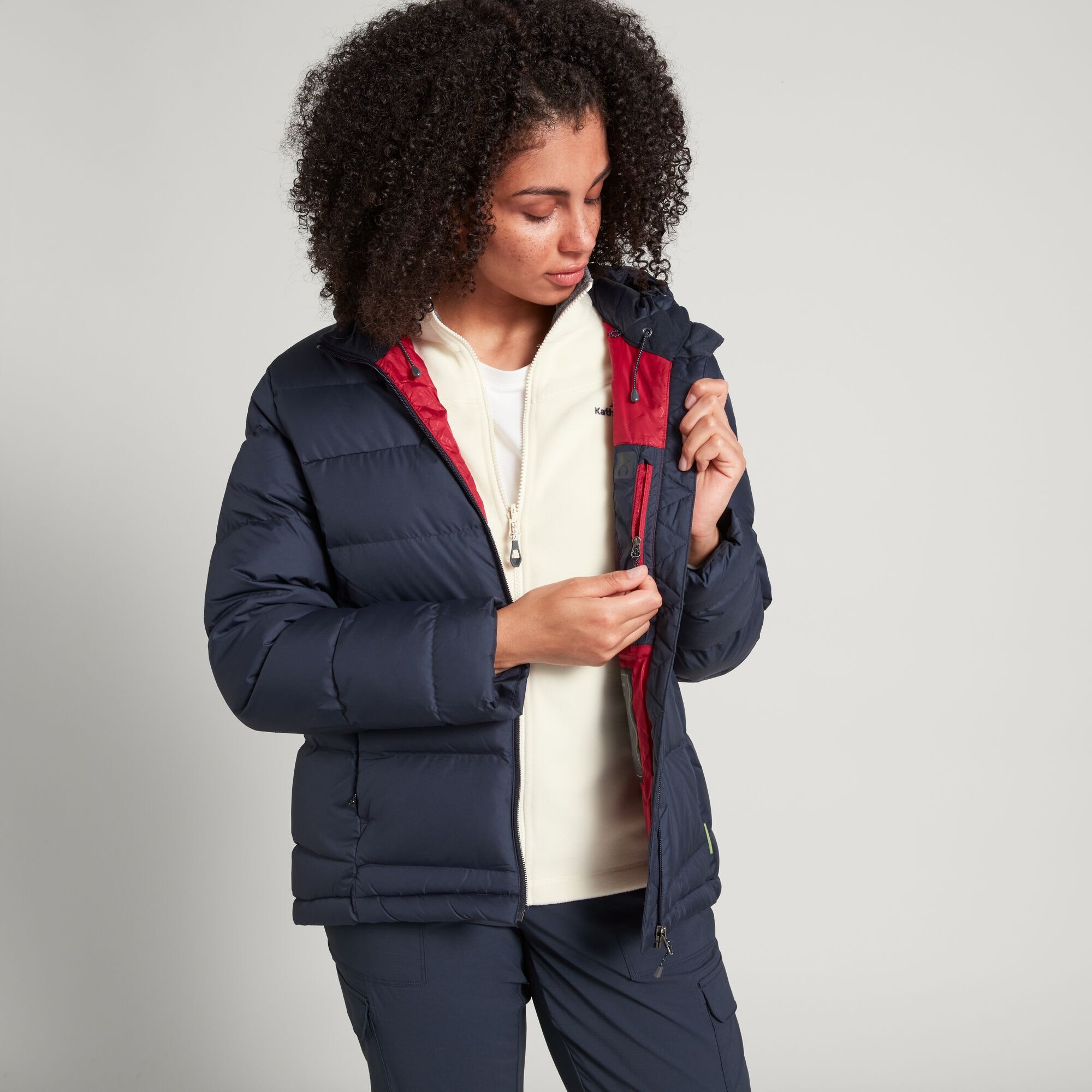 Epiq Women's 600 Fill Hooded Down Jacket