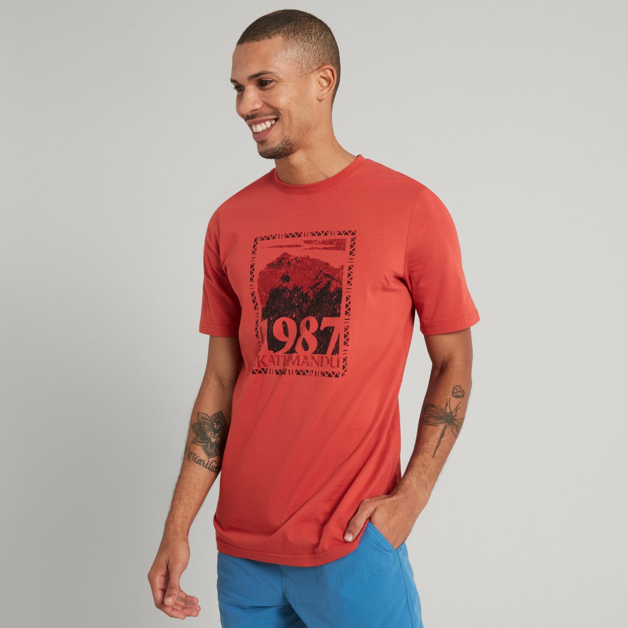 Men's Short Sleeve Mountain T-Shirt