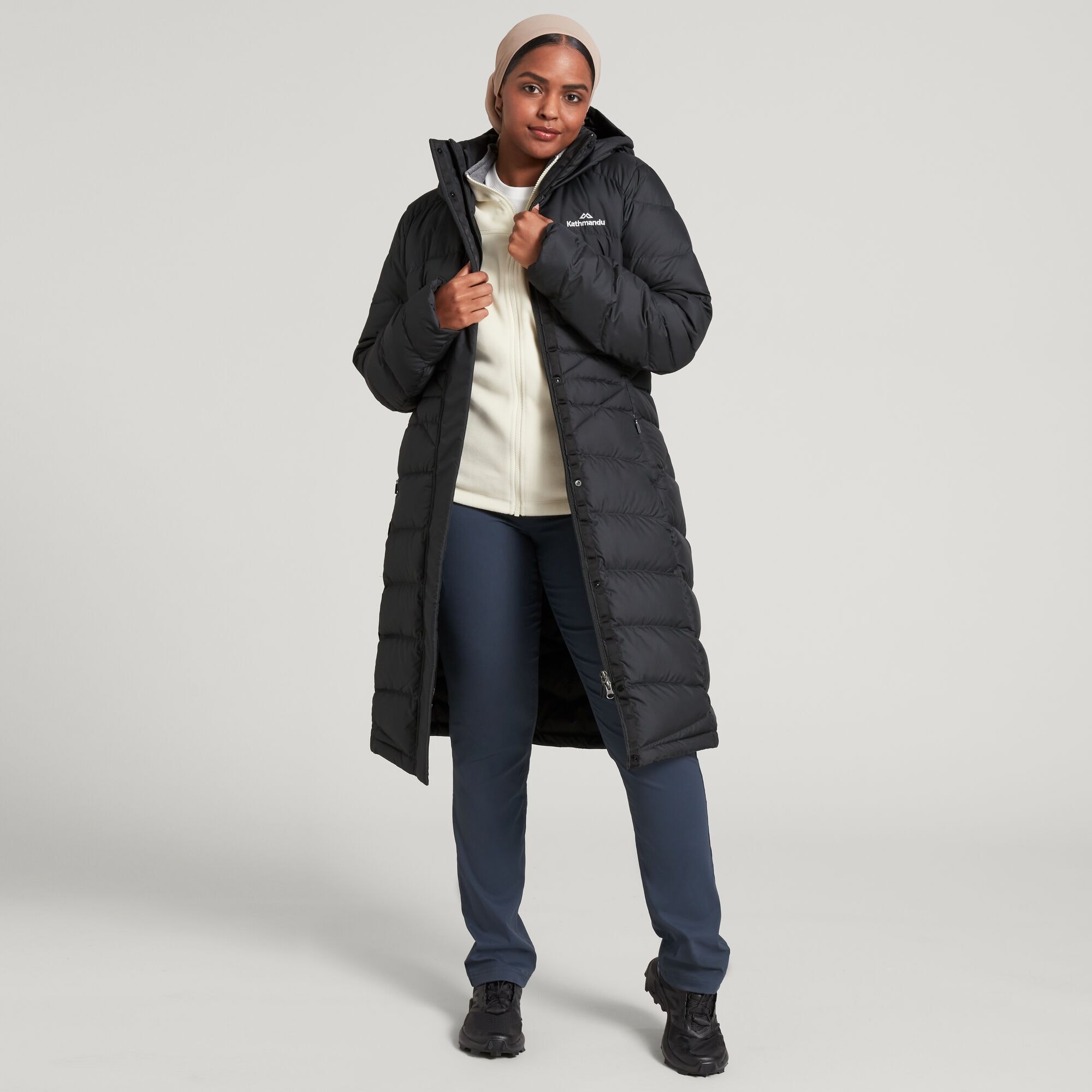 Winterburn Women's 600 Fill Longline Down Coat