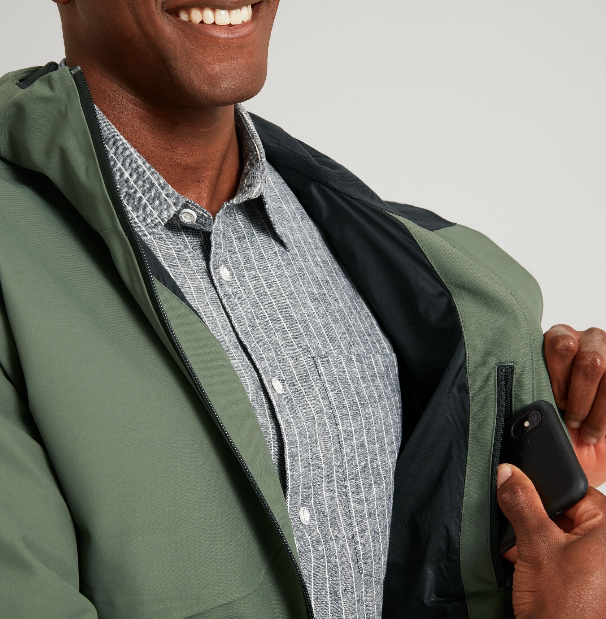 Amphi Men's Rain Jacket