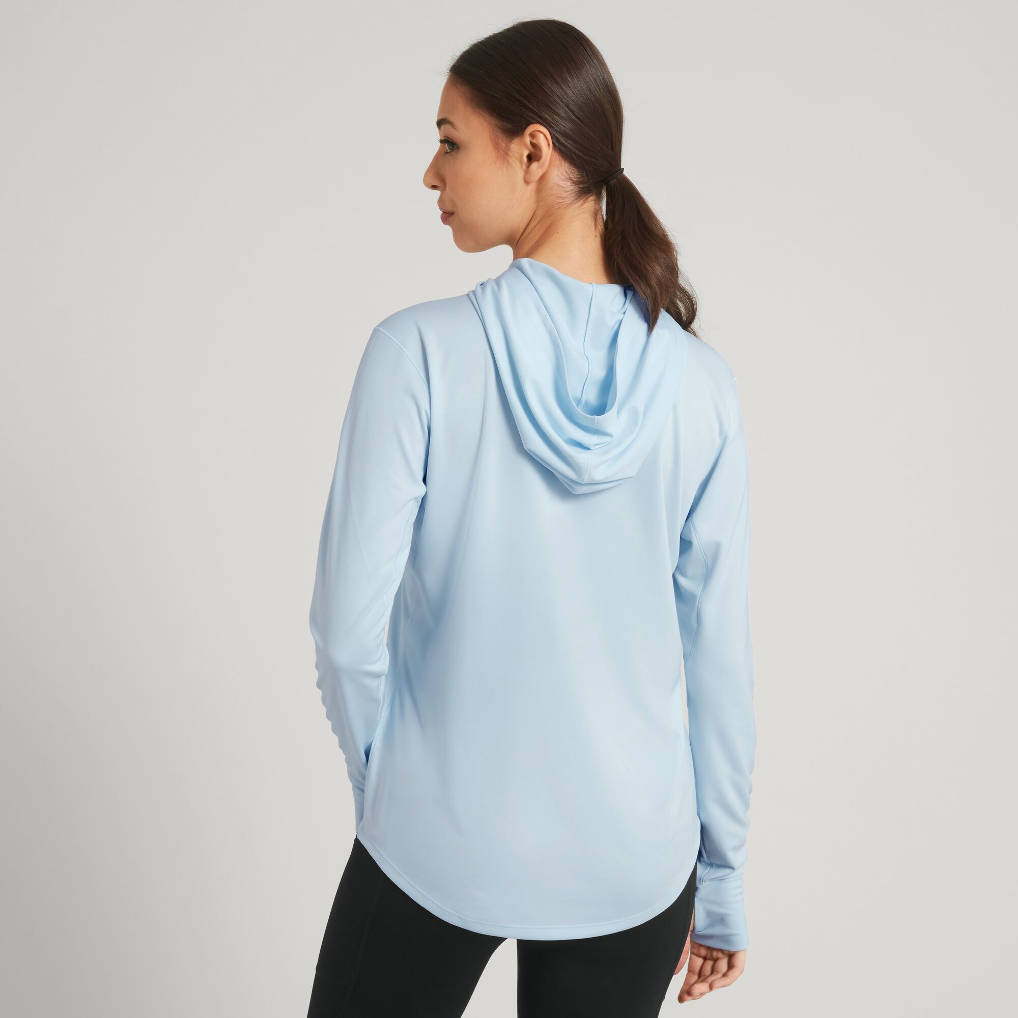 SUN-Stopper Women's Hooded Long Sleeve Top