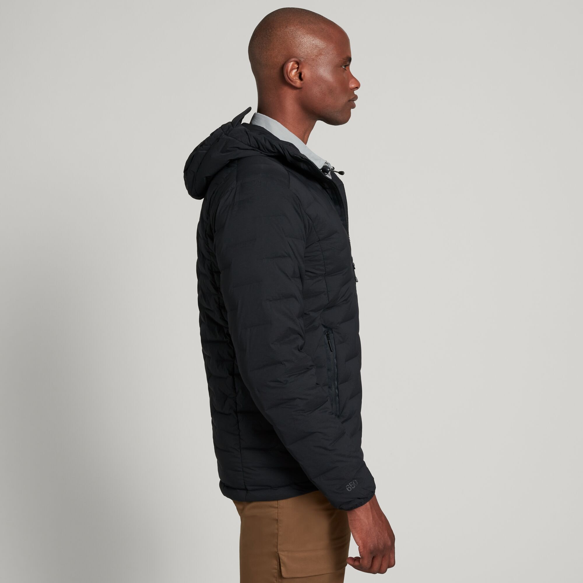 Federate Men's Stretch Down Hooded Jacket