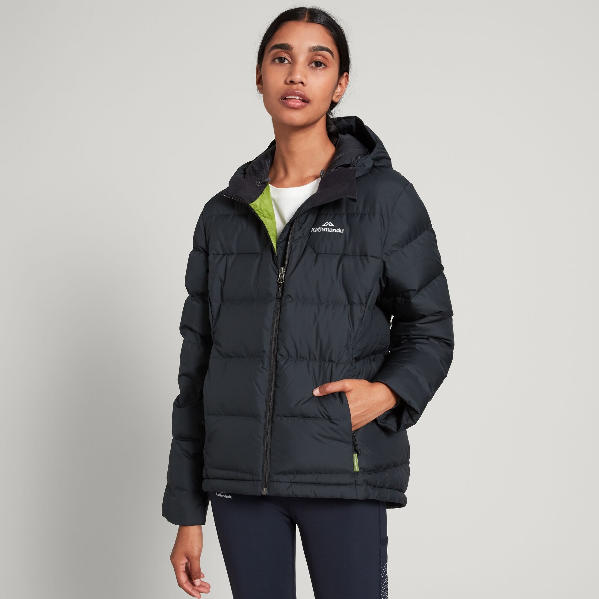 Epiq Women's 600 Fill Hooded Down Jacket