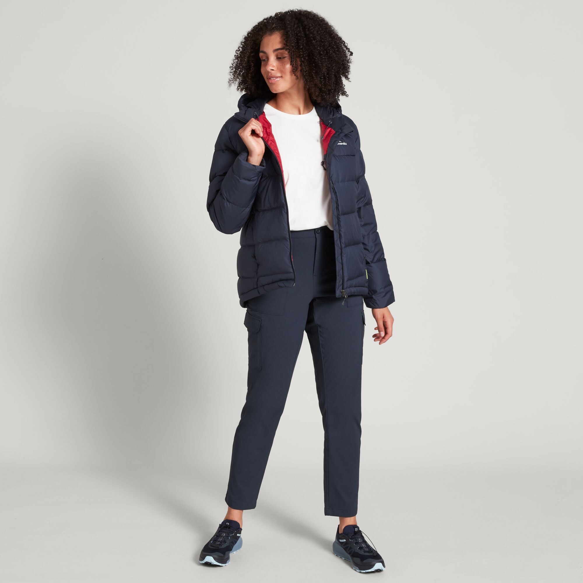 Epiq Women's 600 Fill Hooded Down Jacket