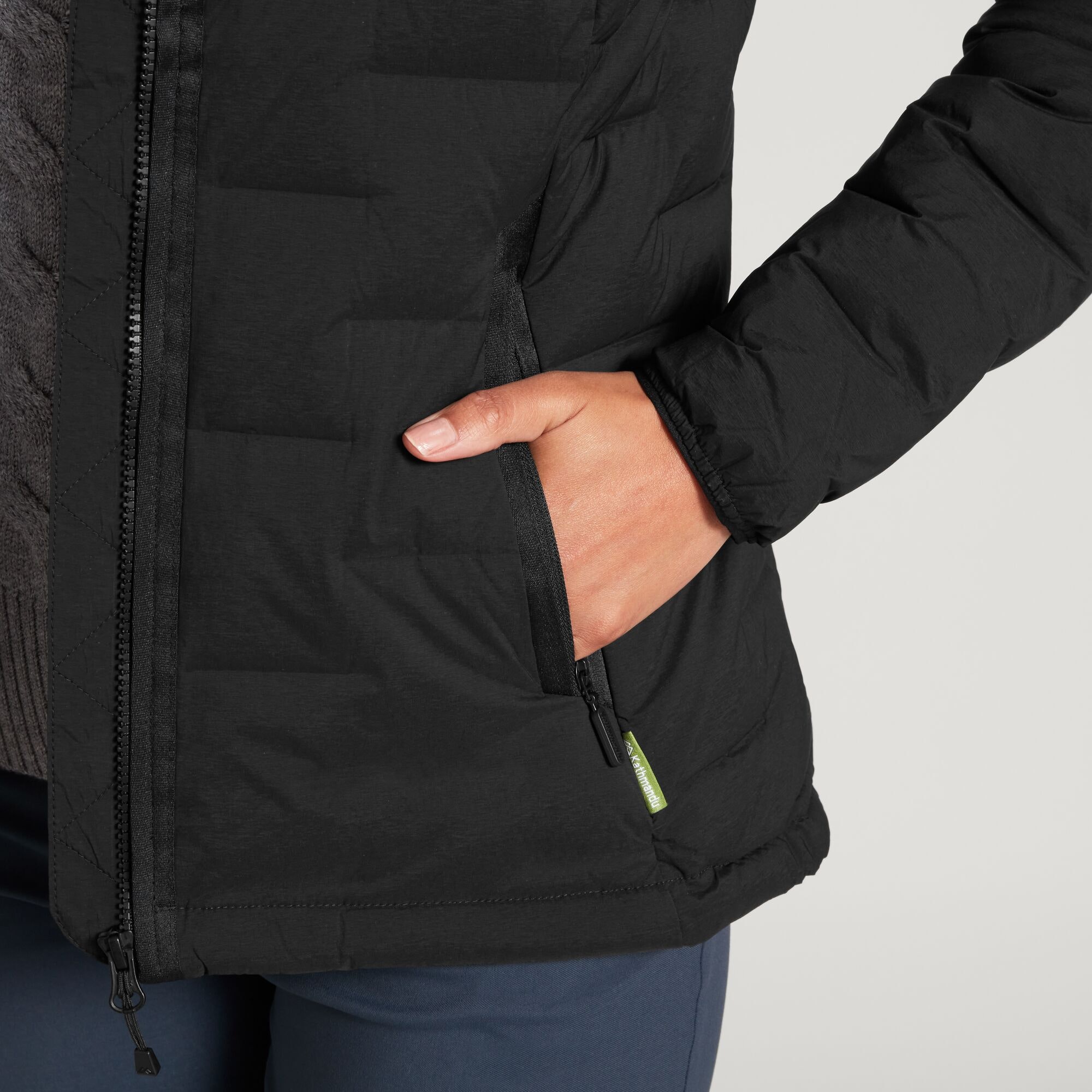 Federate Women's Stretch Down Hooded Jacket
