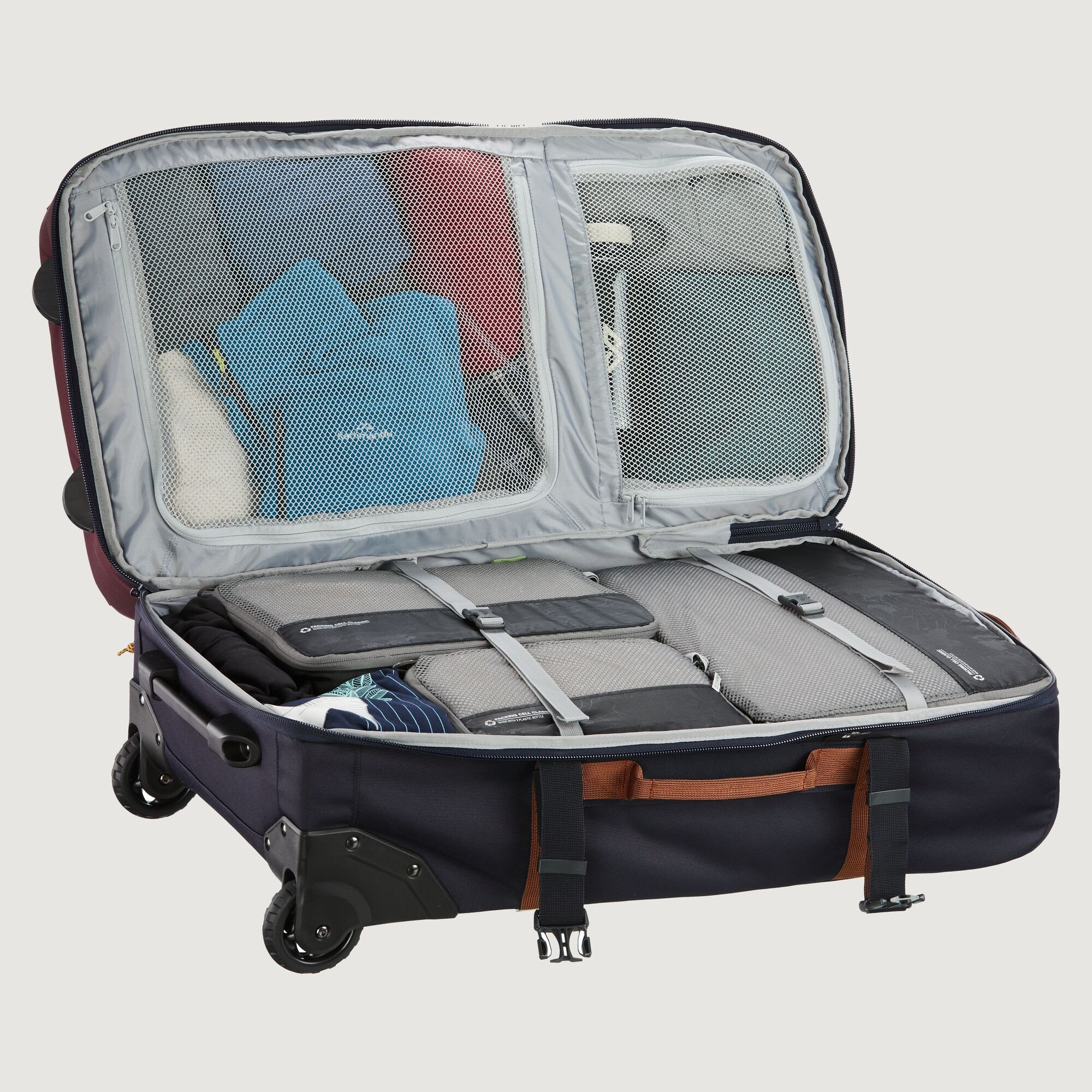 Split Level 100L Wheeled Luggage Trolley v2